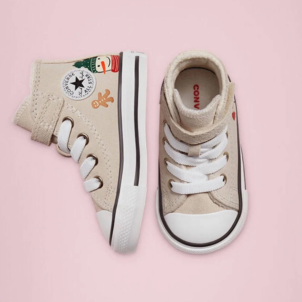 Converse Chuck Taylor All Star 1V Hi Winter Holidays Toddler size 8